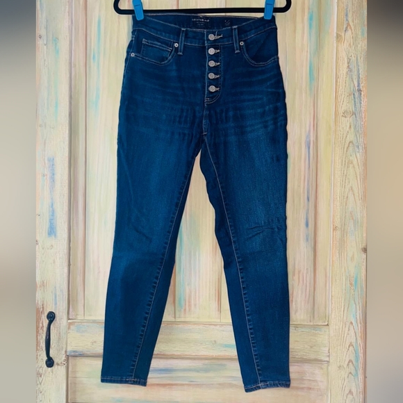 Lucky Brand Denim - Lucky Brand Women's Jeans high rise skinny Brdgette button Fly size 4/27